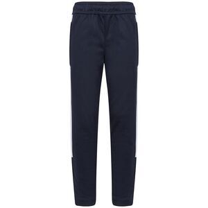 Finden & Hales Childrens/Kids Boys Knitted Tracksuit Pants / Navy/White